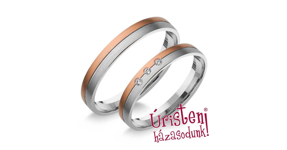  HR10B KARIKAGYŰRŰ GYÉMÁNT KÖVEKKEL