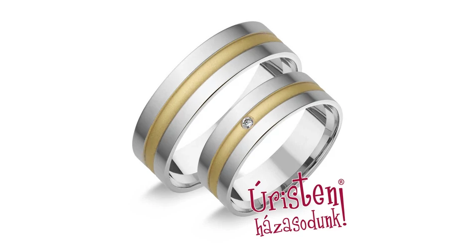  HR111B KARIKAGYŰRŰ GYÉMÁNT KŐVEL