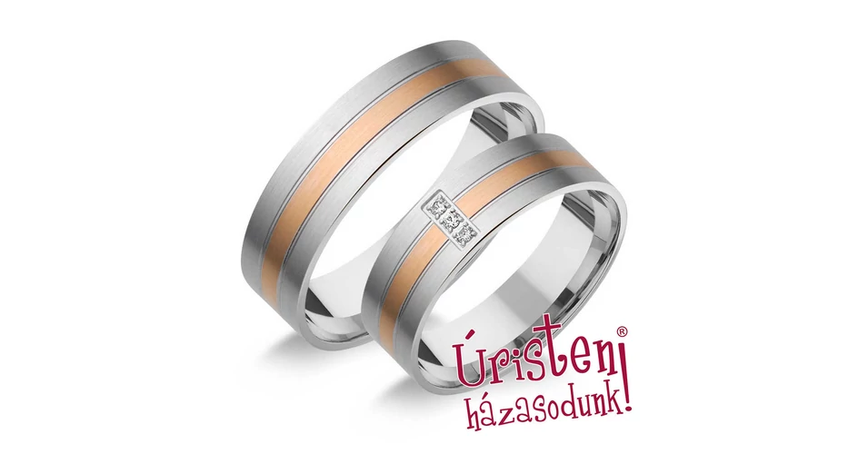  HR119B KARIKAGYŰRŰ GYÉMÁNT KÖVEKKEL