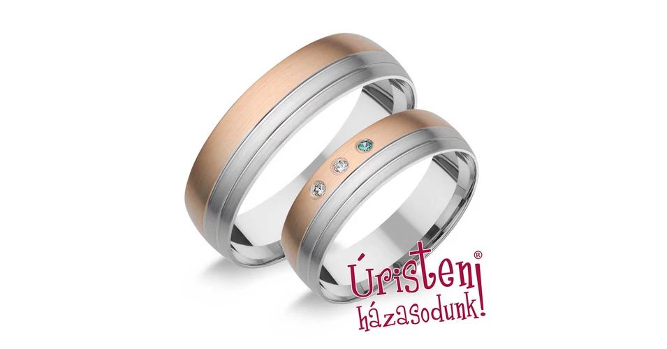  HR121B KARIKAGYŰRŰ GYÉMÁNT KÖVEKKEL