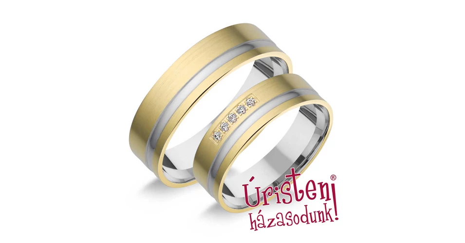  HR122B KARIKAGYŰRŰ GYÉMÁNT KÖVEKKEL