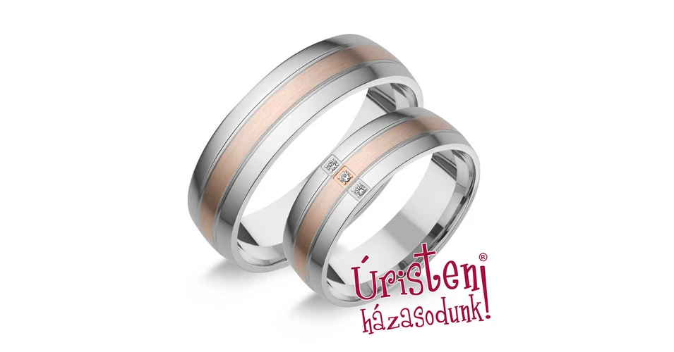  HR123C KARIKAGYŰRŰ CIRKÓNIA KÖVEKKEL