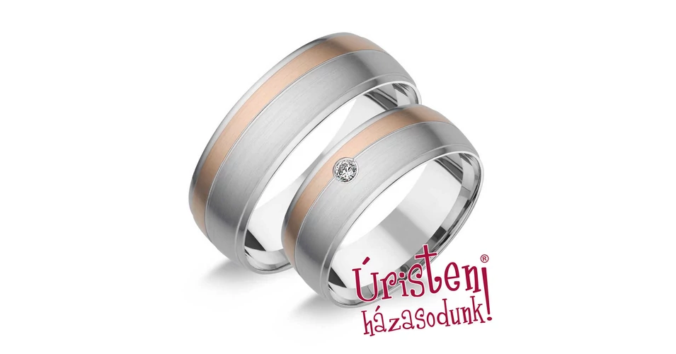  HR126B KARIKAGYŰRŰ GYÉMÁNT KŐVEL