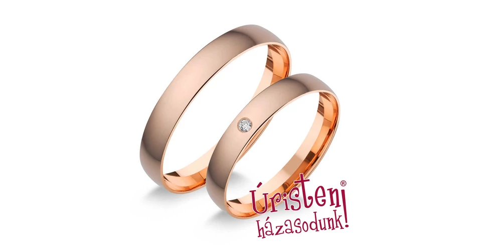  HR130B KARIKAGYŰRŰ GYÉMÁNT KŐVEL