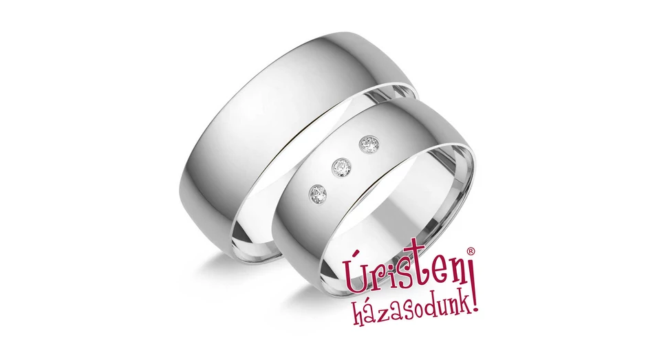  HR155B KARIKAGYŰRŰ GYÉMÁNT KÖVEKKEL