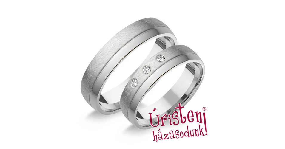  HR163B KARIKAGYŰRŰ GYÉMÁNT KÖVEKKEL