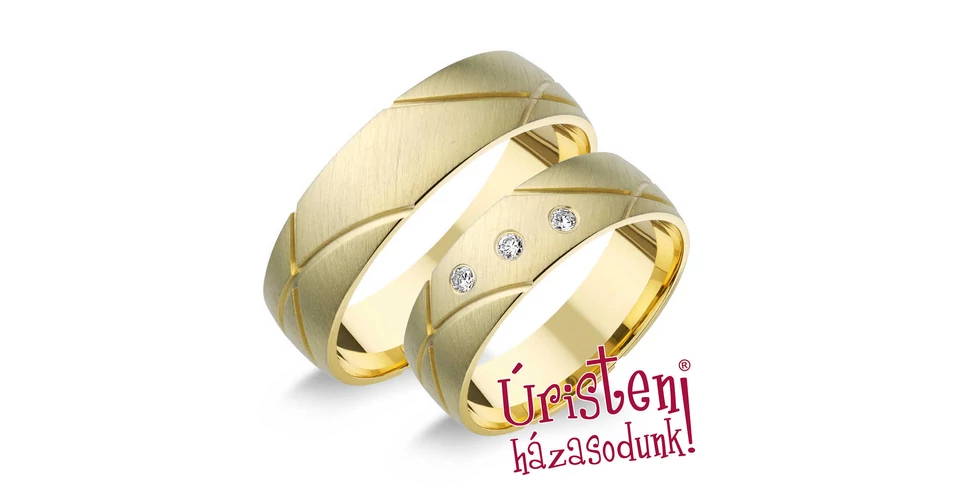  HR187B KARIKAGYŰRŰ GYÉMÁNT KÖVEKKEL