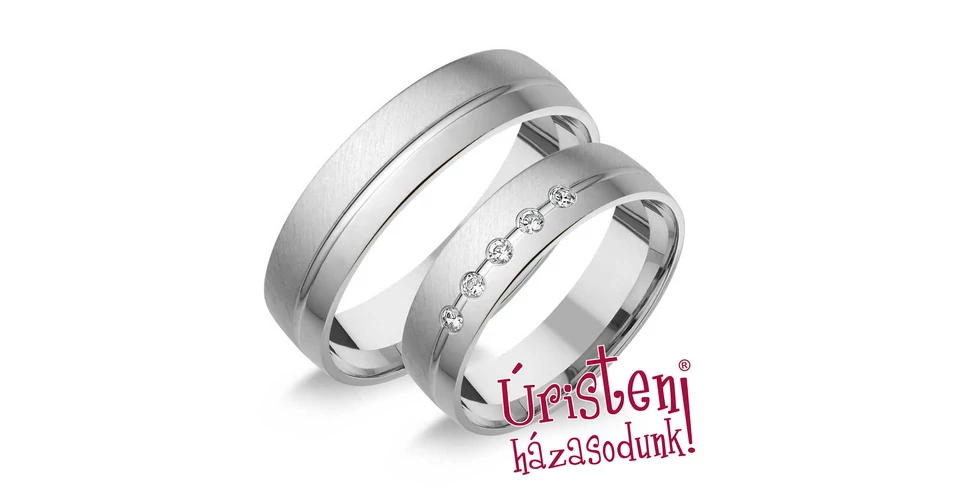 HR188B KARIKAGYŰRŰ GYÉMÁNT KÖVEKKEL