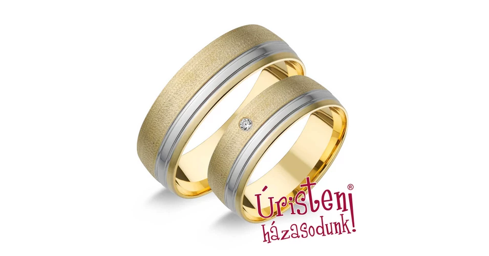  HR198B KARIKAGYŰRŰ GYÉMÁNT KŐVEL