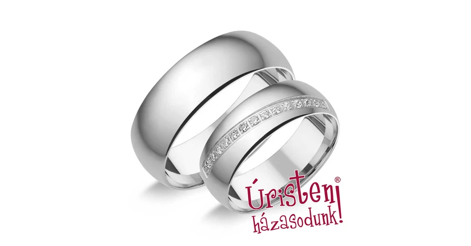  HR215B KARIKAGYŰRŰ GYÉMÁNT KÖVEKKEL