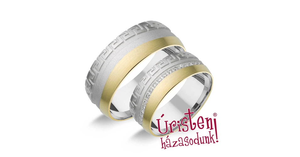  HR218B KARIKAGYŰRŰ GYÉMÁNT KÖVEKKEL
