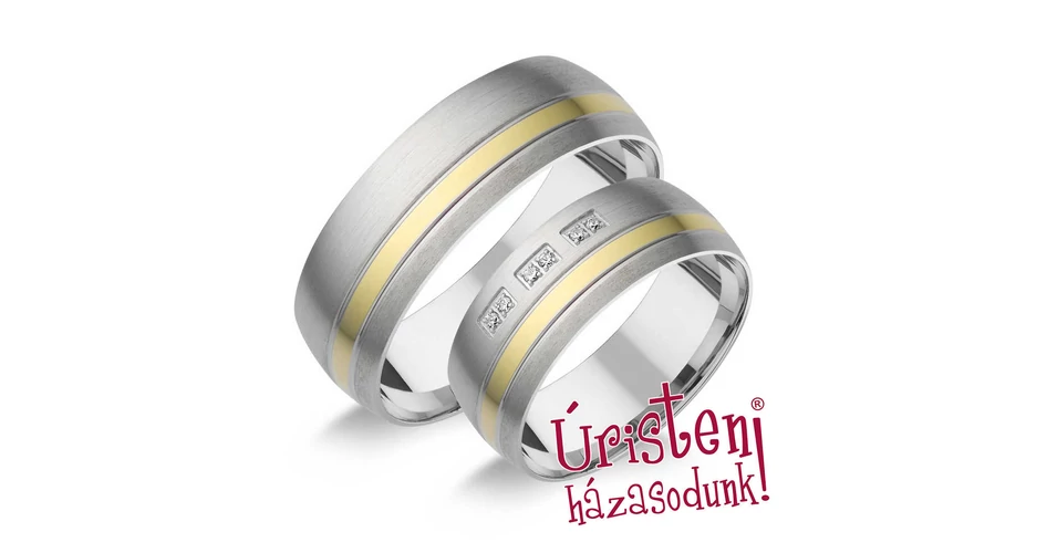  HR238B KARIKAGYŰRŰ GYÉMÁNT KÖVEKKEL