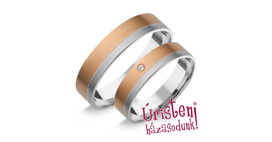  HR75B KARIKAGYŰRŰ GYÉMÁNT KŐVEL