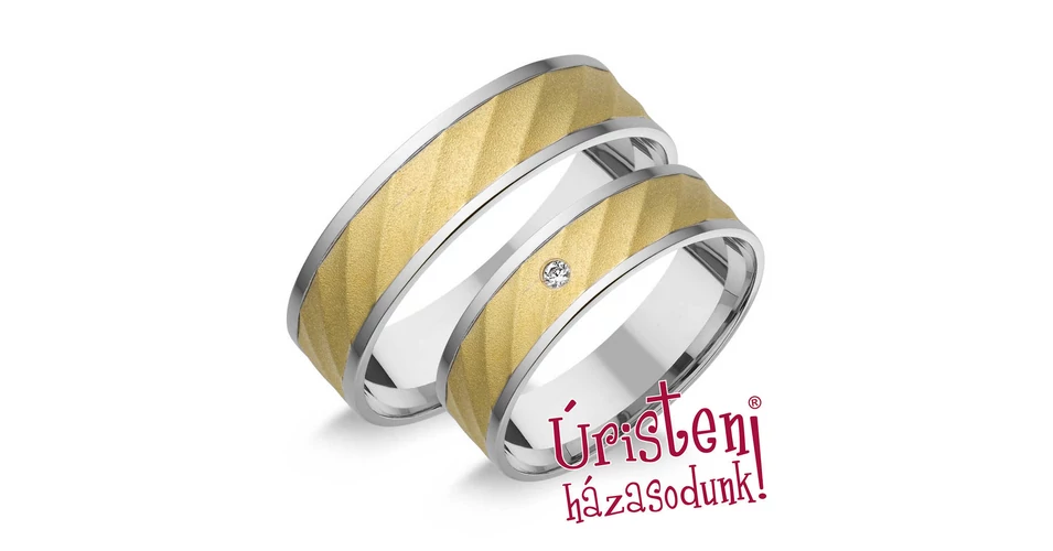  HR90B KARIKAGYŰRŰ GYÉMÁNT KŐVEL