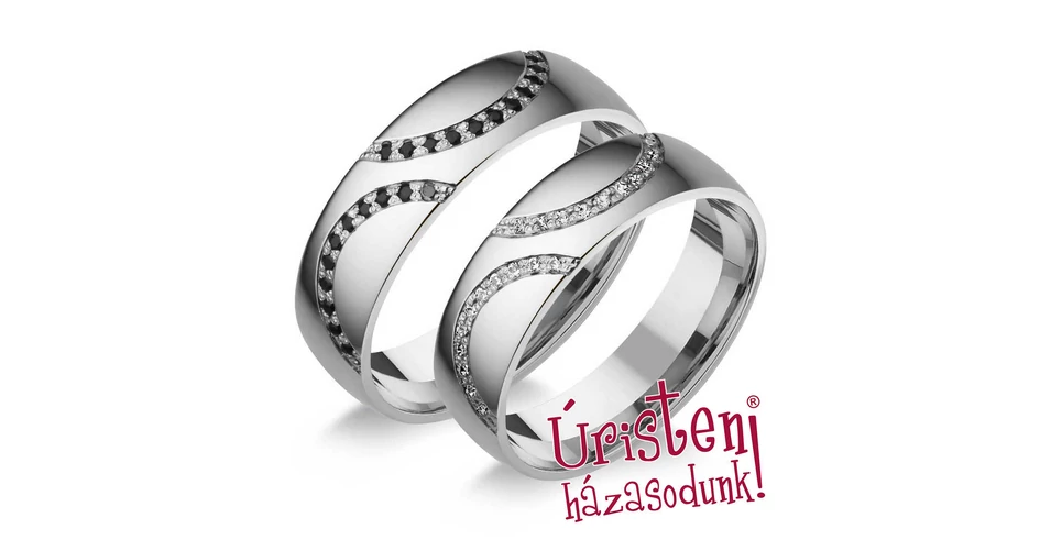  UH032B KARIKAGYŰRŰ GYÉMÁNT KÖVEKKEL