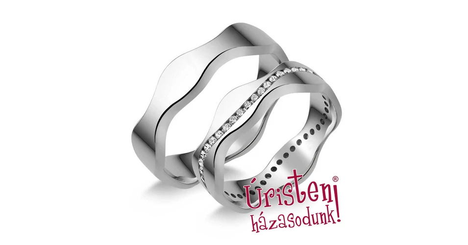 UH037C KARIKAGYŰRŰ CIRKÓNIA KÖVEKKEL