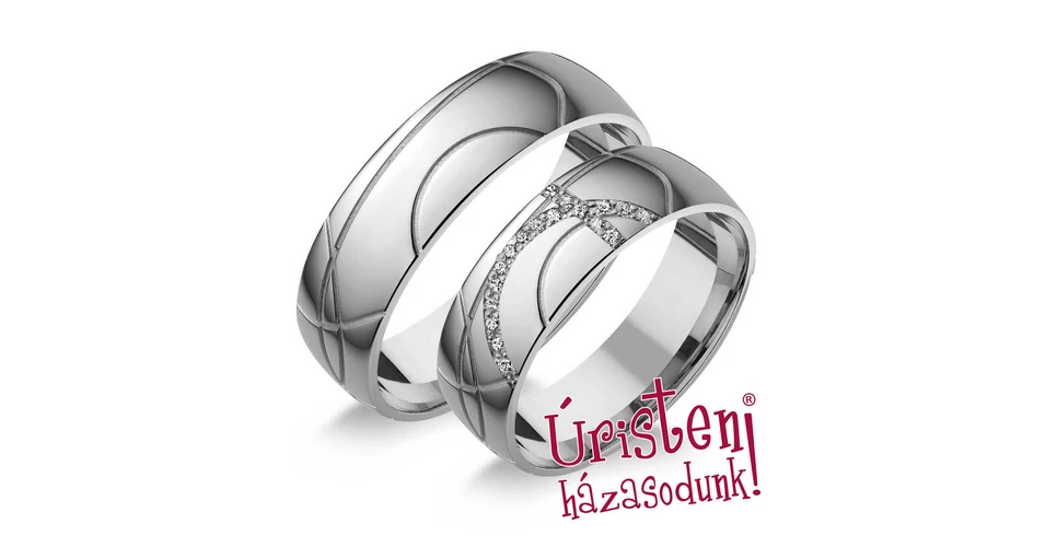 UH044B KARIKAGYŰRŰ GYÉMÁNT KÖVEKKEL