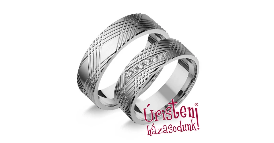  UH064C KARIKAGYŰRŰ CIRKÓNIA KÖVEKKEL