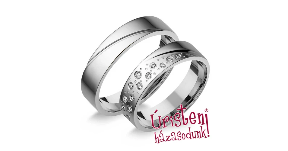  UH094C KARIKAGYŰRŰ CIRKÓNIA KÖVEKKEL