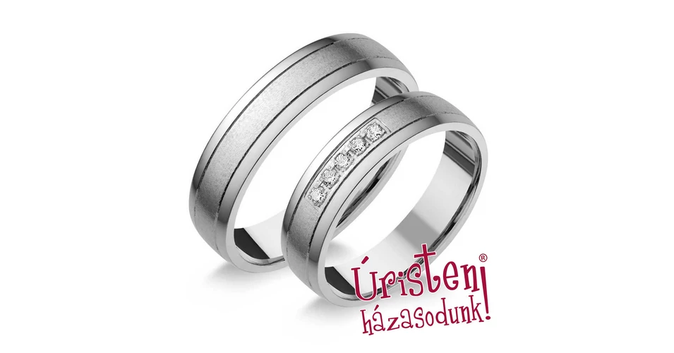  UH096B KARIKAGYŰRŰ GYÉMÁNT KÖVEKKEL