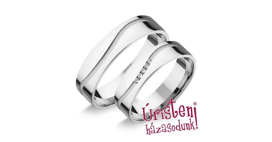  UH134B KARIKAGYŰRŰ GYÉMÁNT KÖVEKKEL