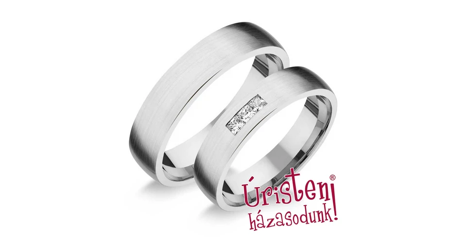  UH136B KARIKAGYŰRŰ GYÉMÁNT KÖVEKKEL