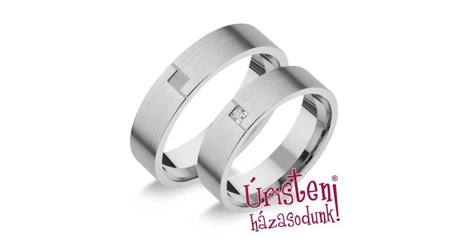  UH166B KARIKAGYŰRŰ GYÉMÁNT KŐVEL