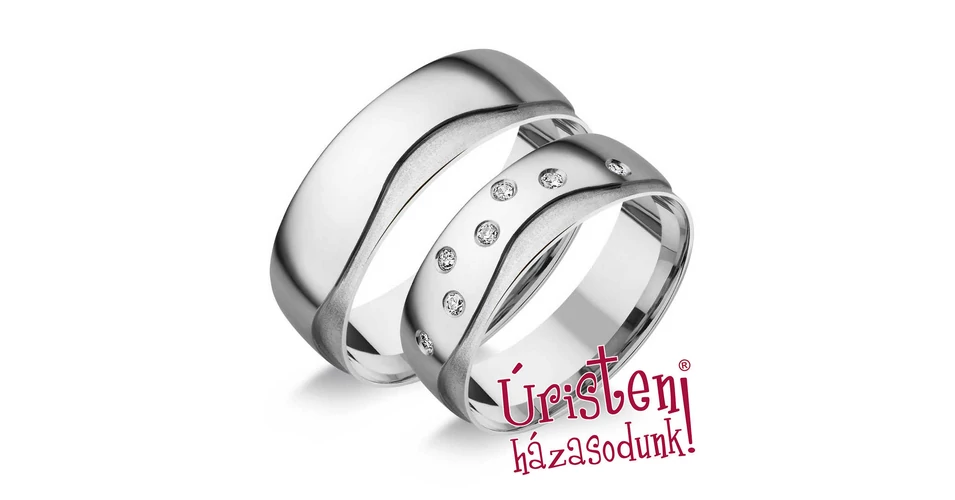 UH170B KARIKAGYŰRŰ GYÉMÁNT KÖVEKKEL