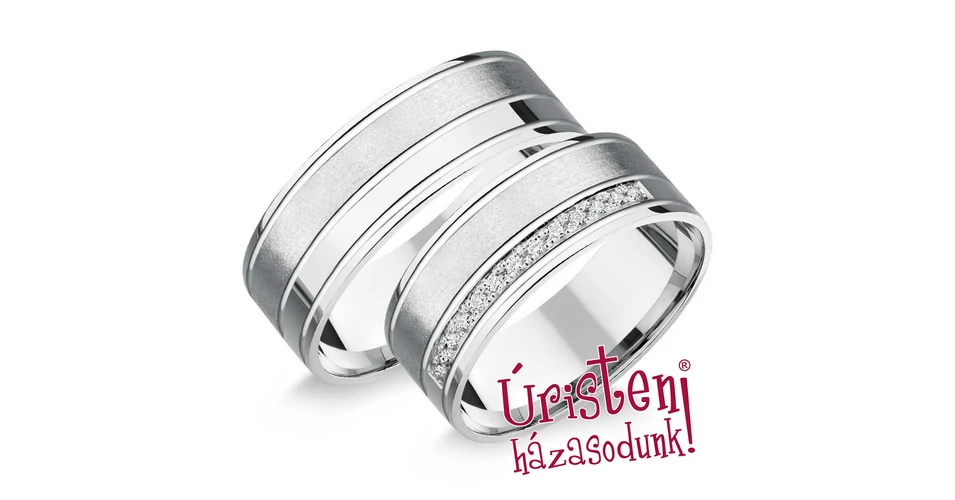  UH171B KARIKAGYŰRŰ GYÉMÁNT KÖVEKKEL