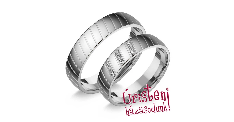  UH175B KARIKAGYŰRŰ GYÉMÁNT KÖVEKKEL