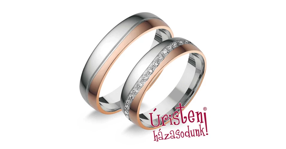  UH736B KARIKAGYŰRŰ GYÉMÁNT KÖVEKKEL