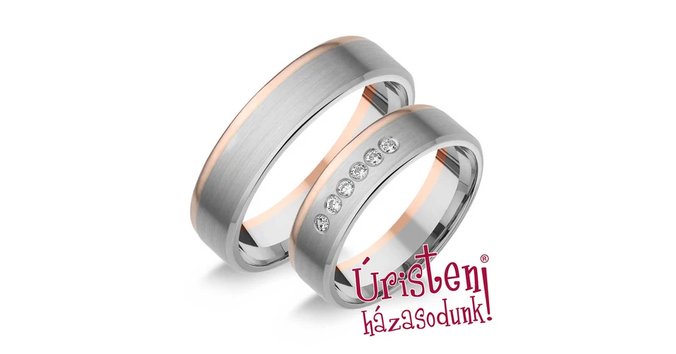  UHF14B KARIKAGYŰRŰ GYÉMÁNT KÖVEKKEL