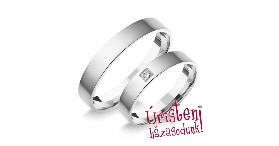  4FL1C KLASSZIKUS KARIKAGYŰRŰ CIRKÓNIA KŐVEL